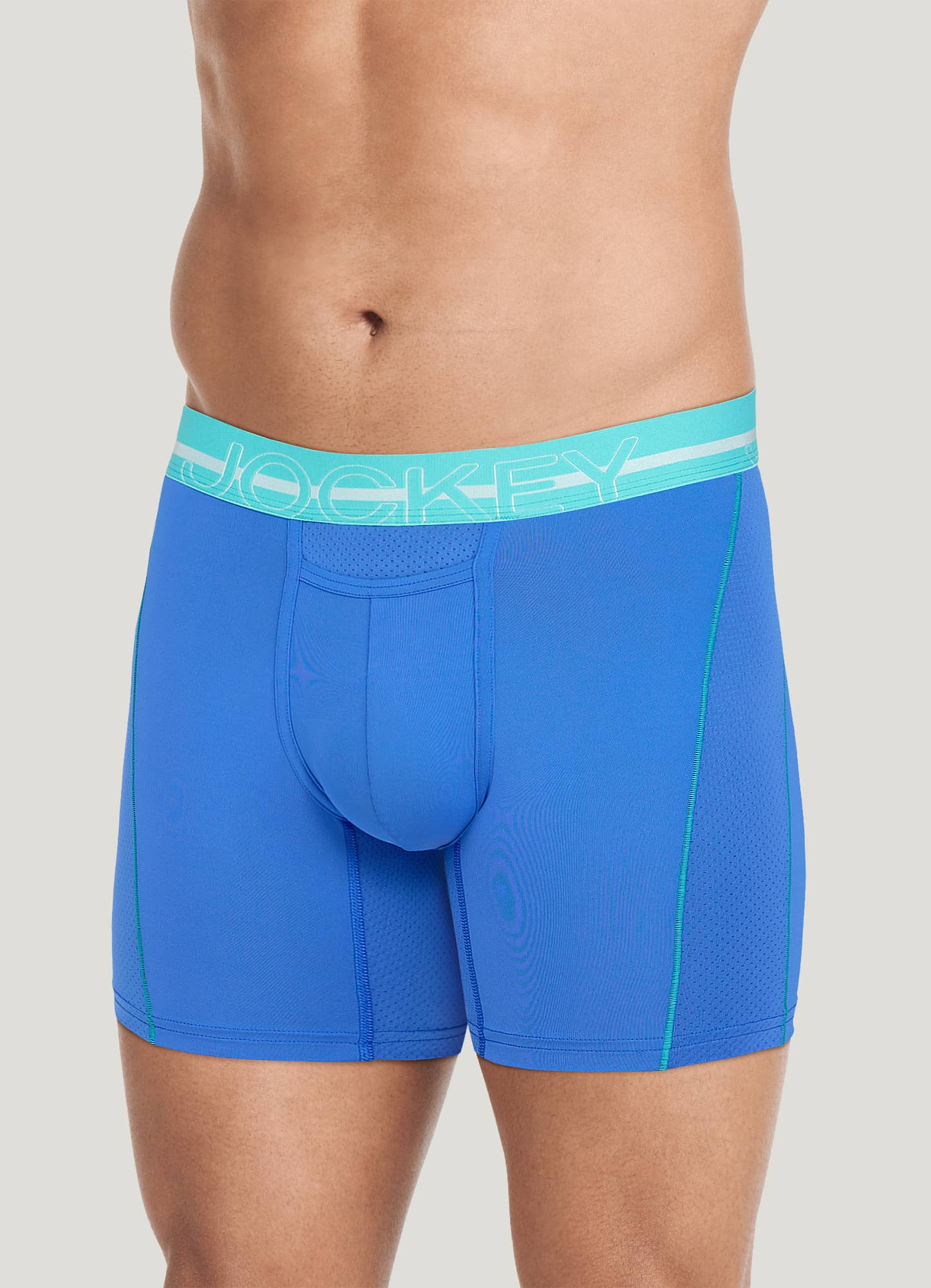 Jockey Sport Silver Microfiber 7.5" Boxer Brief