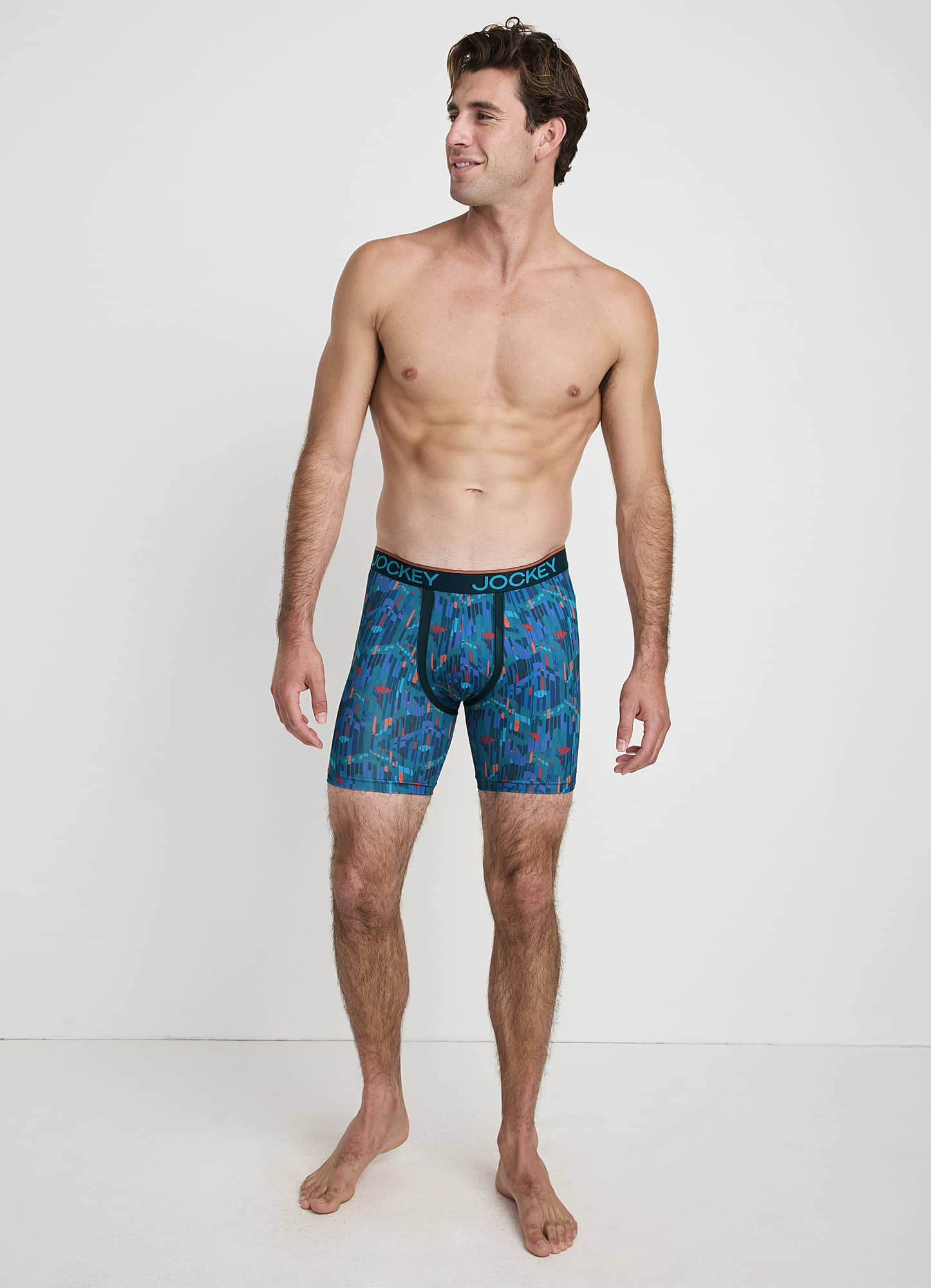 Jockey Chafe Proof Pouch Microfiber 6" Boxer Brief - 3 Pack