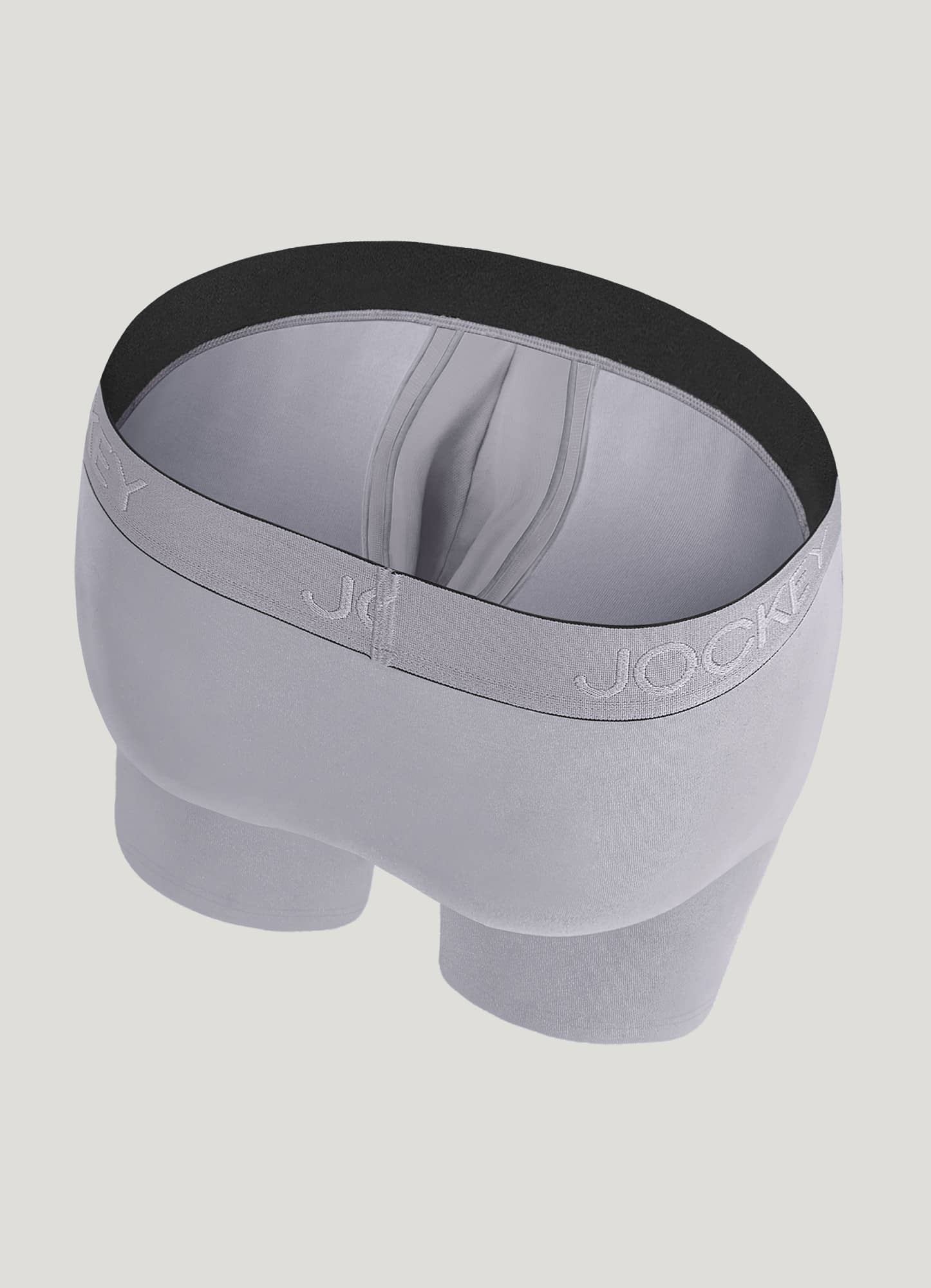 Jockey Chafe Proof Pouch Cotton Stretch 8.5" Long Leg Boxer Brief