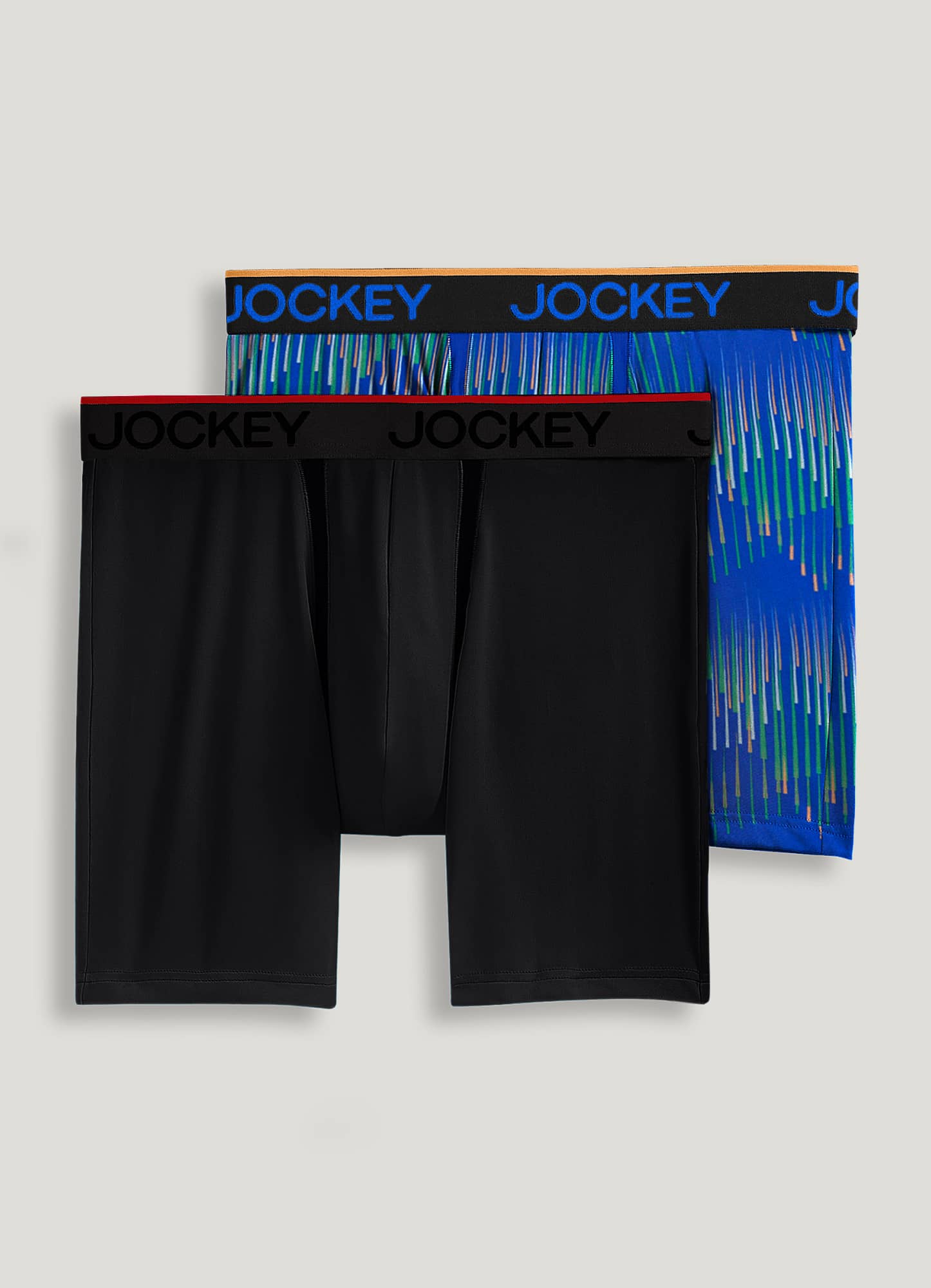 Jockey Big Man Chafe Proof Pouch Microfiber 6" Boxer Brief - 2 Pack