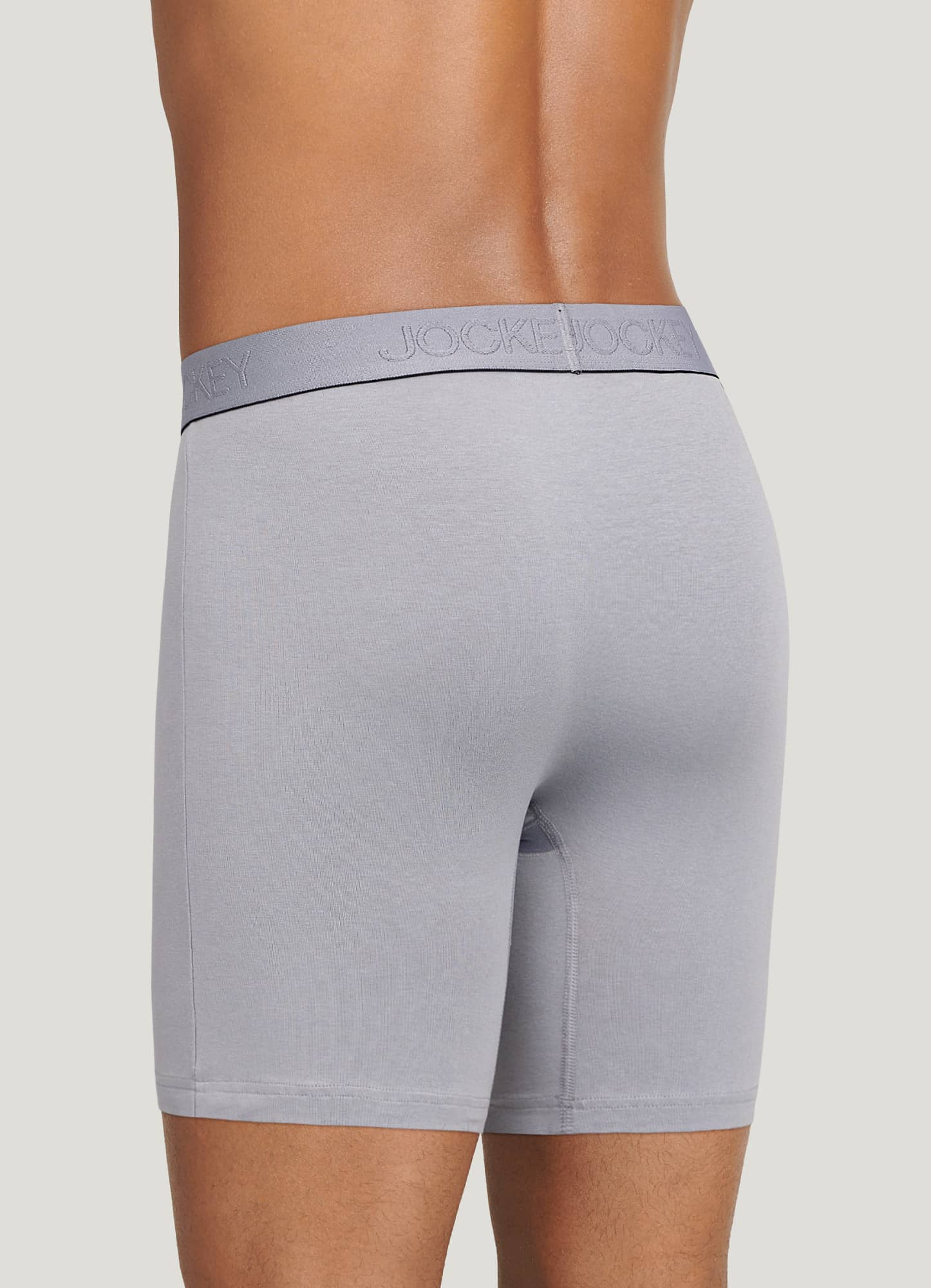 Jockey Big Man Chafe Proof Pouch Cotton Stretch 6" Boxer Brief - 2 Pack