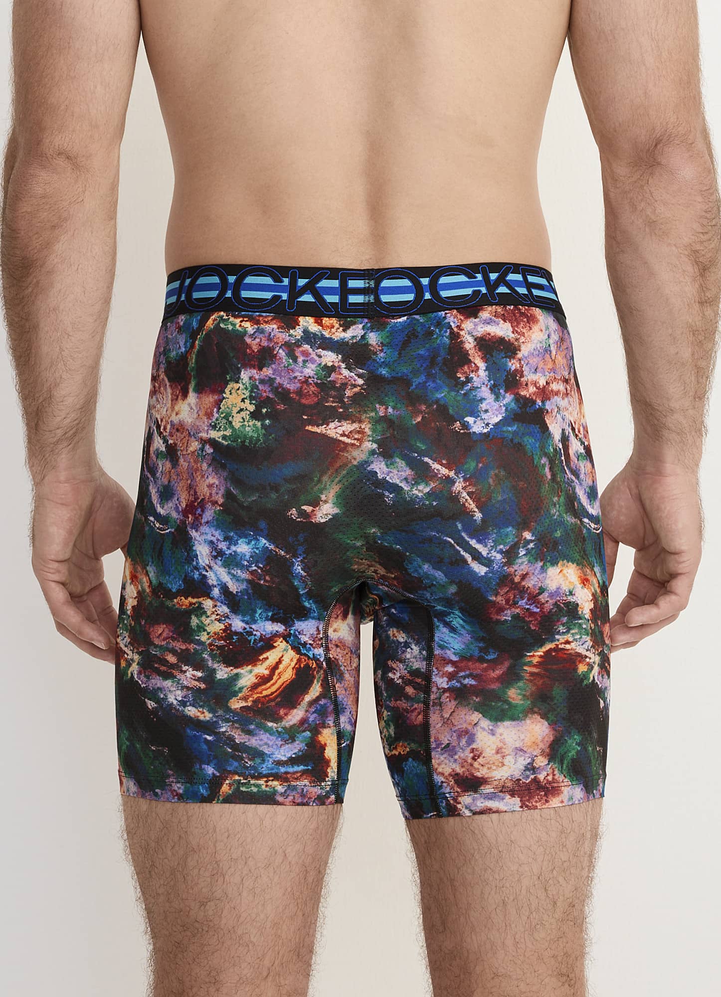 Jockey Sport Stability Pouch Microfiber 9" Long Leg Boxer Brief