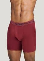 Jockey Men's Underwear Organic Cotton Stretch 6.5 Boxer Brief - 3  Pack 36.00