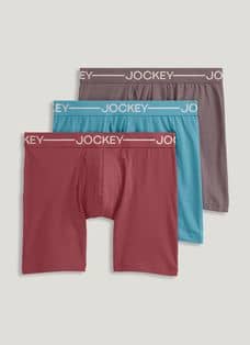 Jockey Men's Underwear Boxers Next Gen Cotton Blend Size S Small