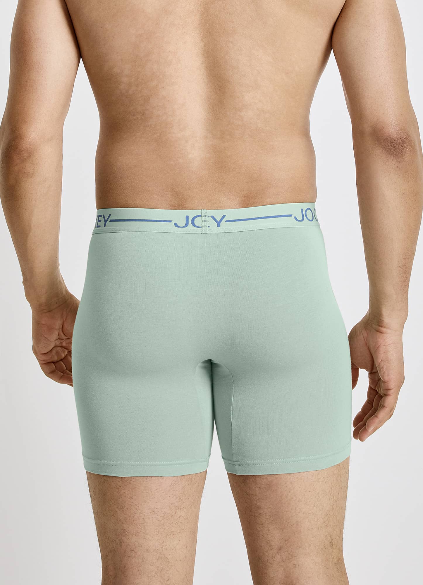 Jockey Organic Cotton Stretch 6.5" Boxer Brief - 3 Pack