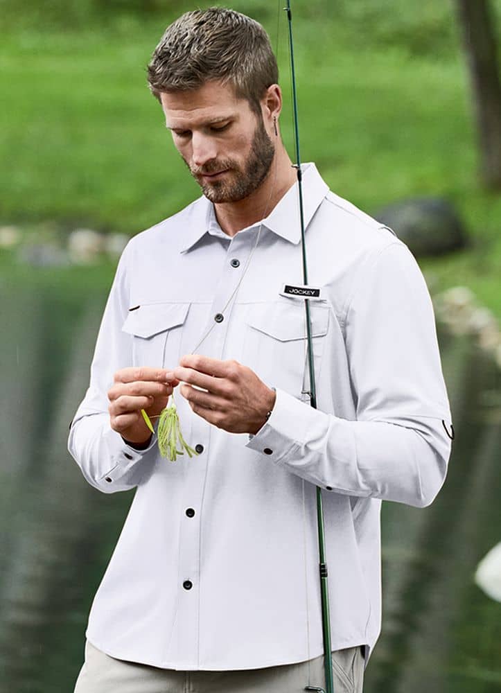 Jockey Outdoors™ Long Sleeve Fishing Shirt
