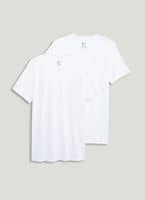 Jockey® Made in America 100% Cotton V-Neck T-Shirt - 2 Pack