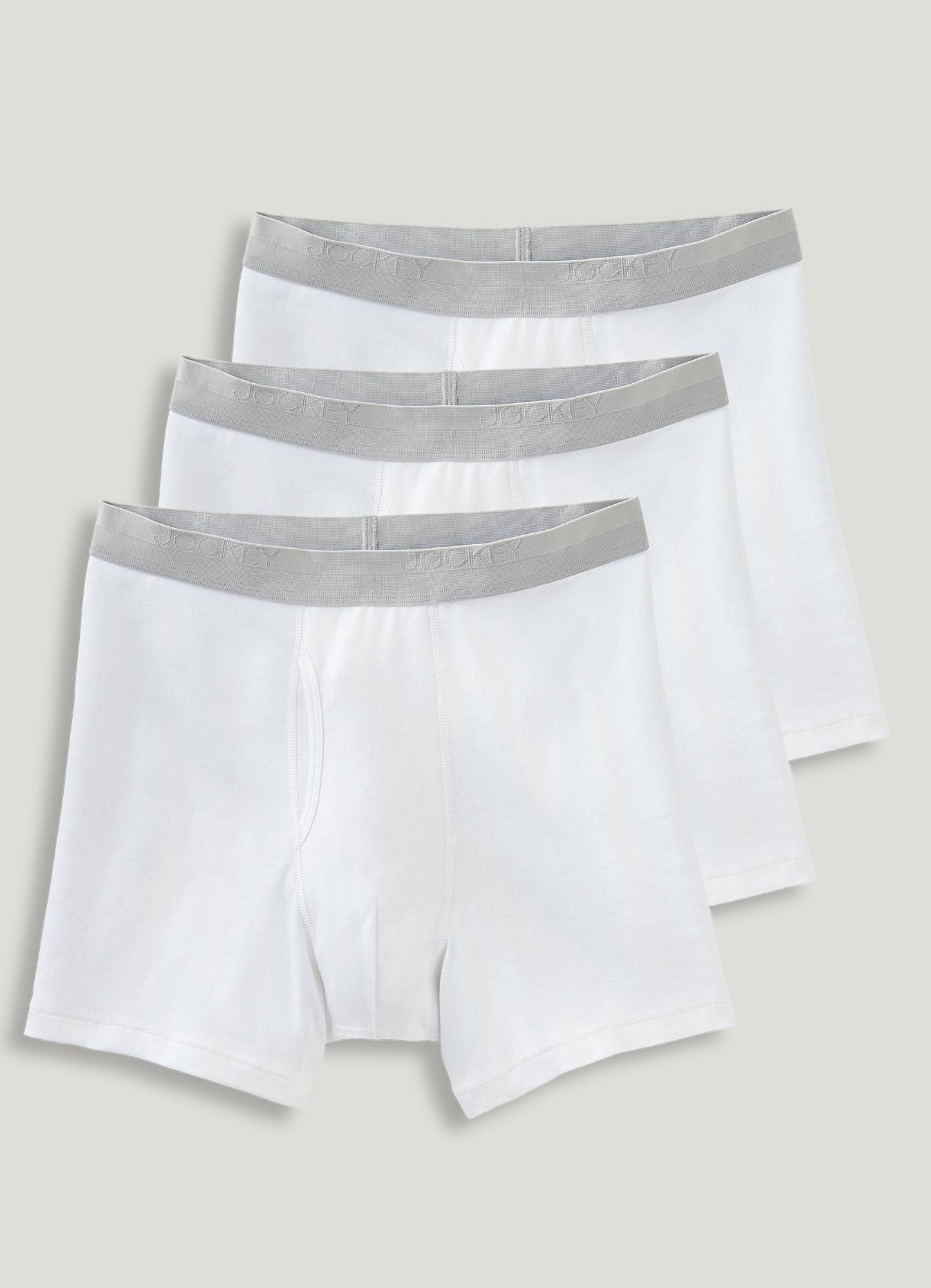 Men's Calida 26986 Pure & Style Quick Dry Pima Cotton Boxer Brief (White M)  