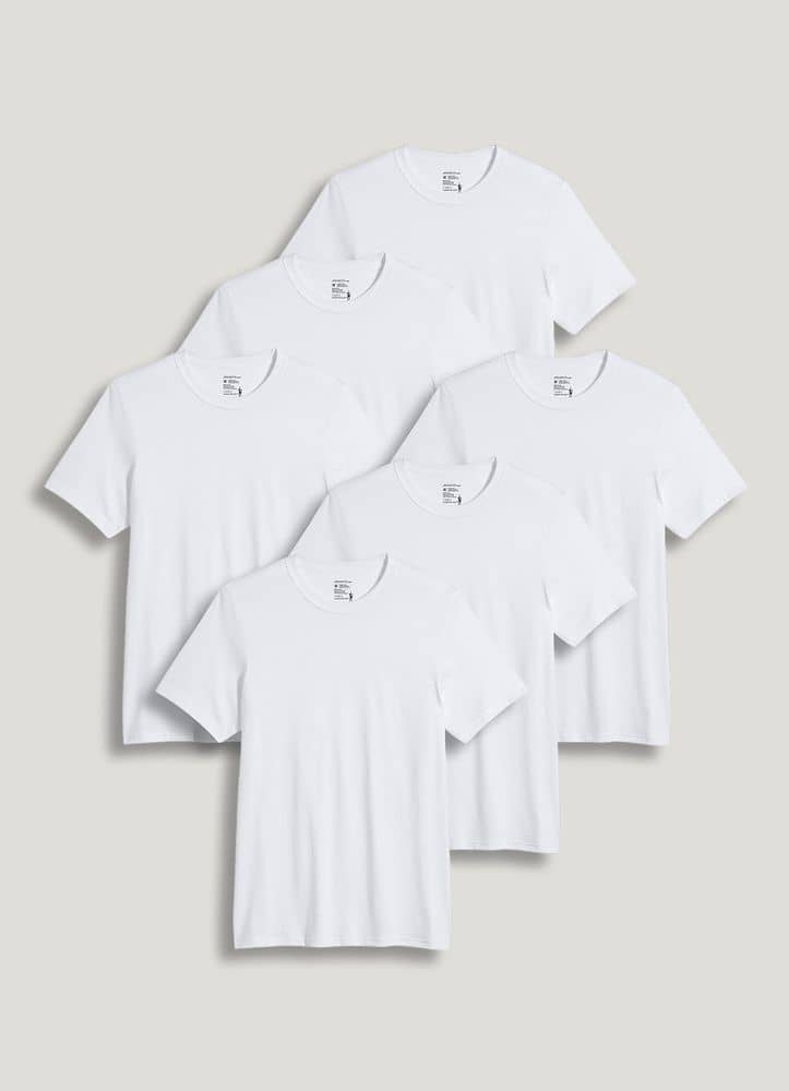 Jockey® Classic Neck T-Shirt 6 Pack