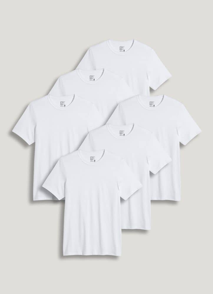 Jockey® Classic Crew Neck T-Shirt - 6 Pack