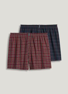 3 6 12 Men knocker boxer Plaid Shorts Underwear pairs Size S-3XL 6.85-27.75 lot