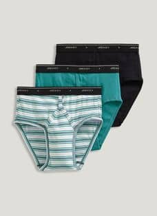Jockey Men Classic Y-Front® Brief 5-Pack Underwear 