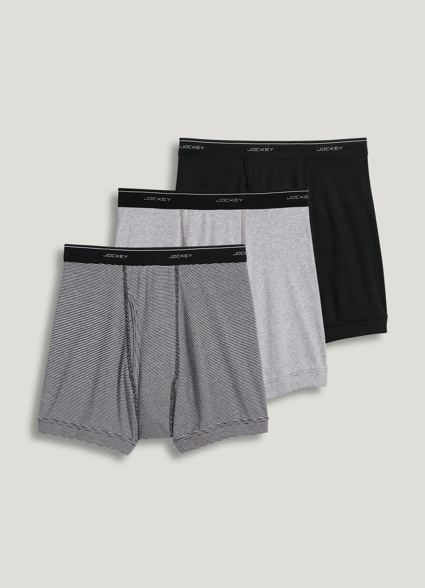 Jockey Classic 5" Boxer Brief - 3 Pack