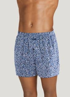 Men Paisley Print Boxer Shorts