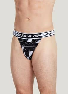 Jockey Men's Underwear Elance String Bikini - 2 Pack, Black, S : :  Clothing, Shoes & Accessories