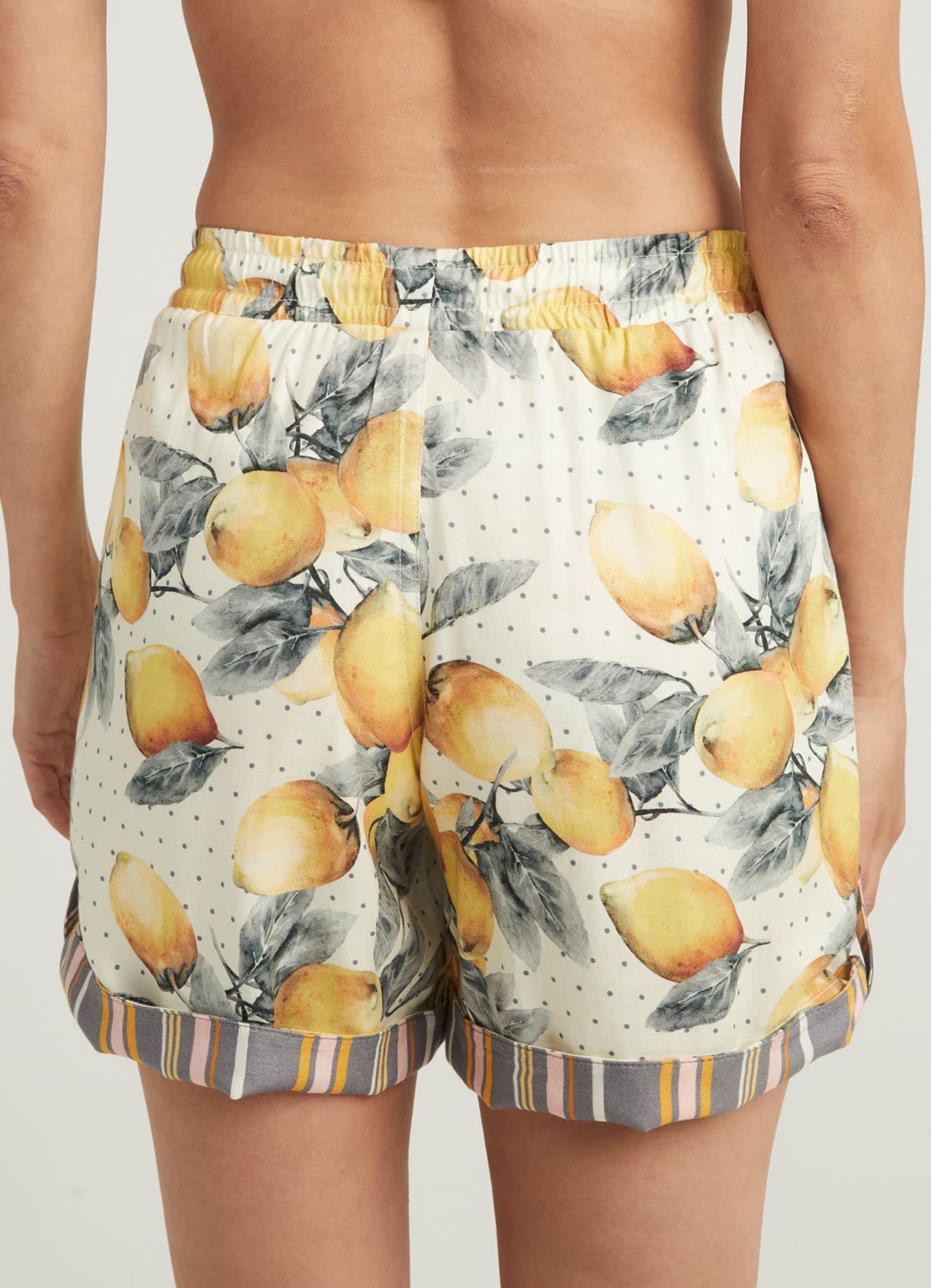 Lemon Cuff Short