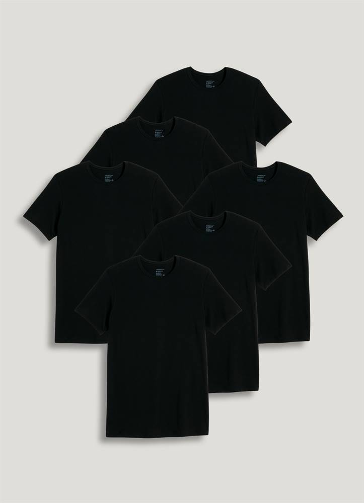 Diverse leef ermee Treble Jockey® Slim Fit Cotton Stretch Crew Neck T-Shirt - 6 Pack | Jockey.com