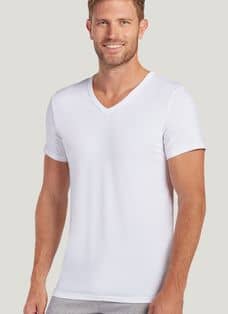 Jockey® Slim Fit Cotton Stretch V-Neck T-Shirt - 6 Pack