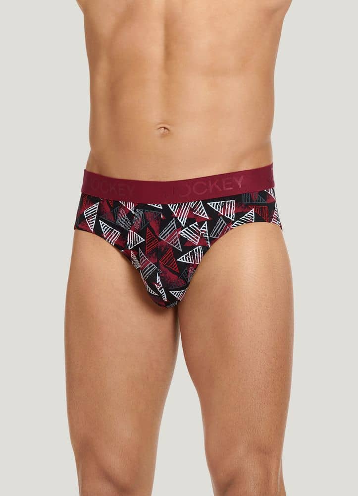 Men's Underwear Bikini Briefs Low Rise Thong Underwear 4 Pack Microfiber Brief