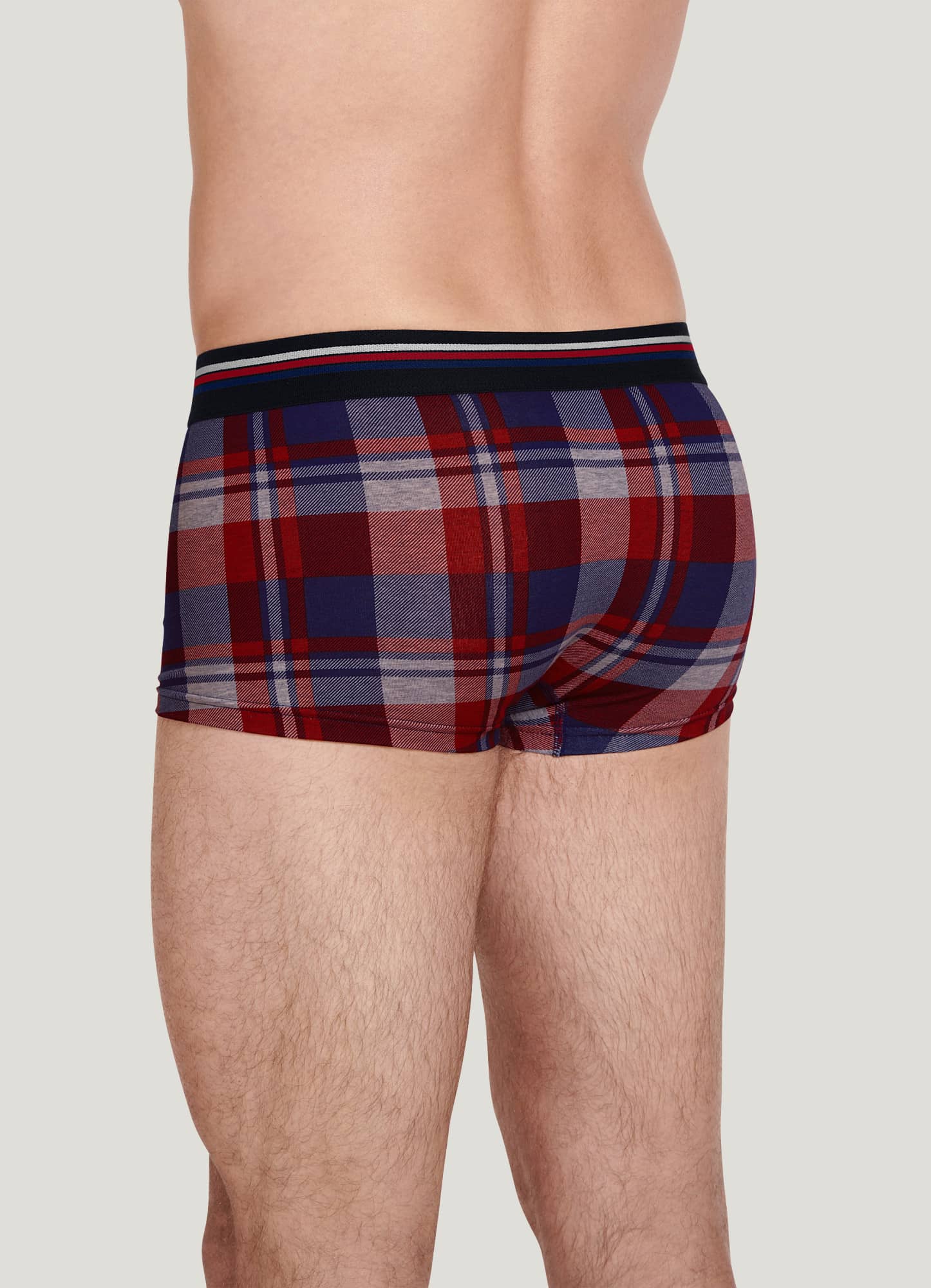  Jockey Men's Underwear Organic Cotton Stretch 4 Trunk - 3  Pack, Bayou/True Navy/Leather Red, S : Clothing, Shoes & Jewelry