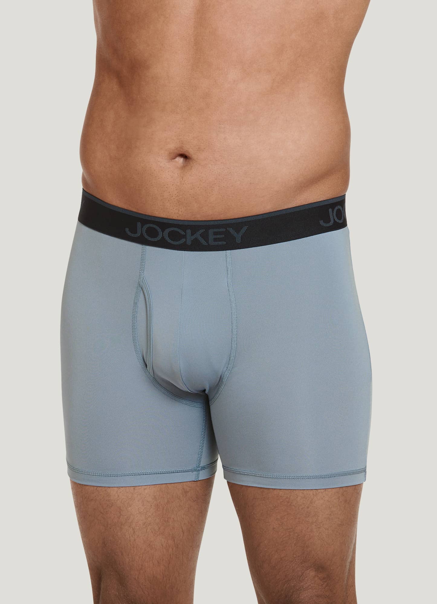 Jockey Essentials Jockey® Essentials Mens Microfiber Boxer Brief Underwear,  Pack of 3, Moisture Wicking Boxer Brief, Workout Underwear, Sizes Small