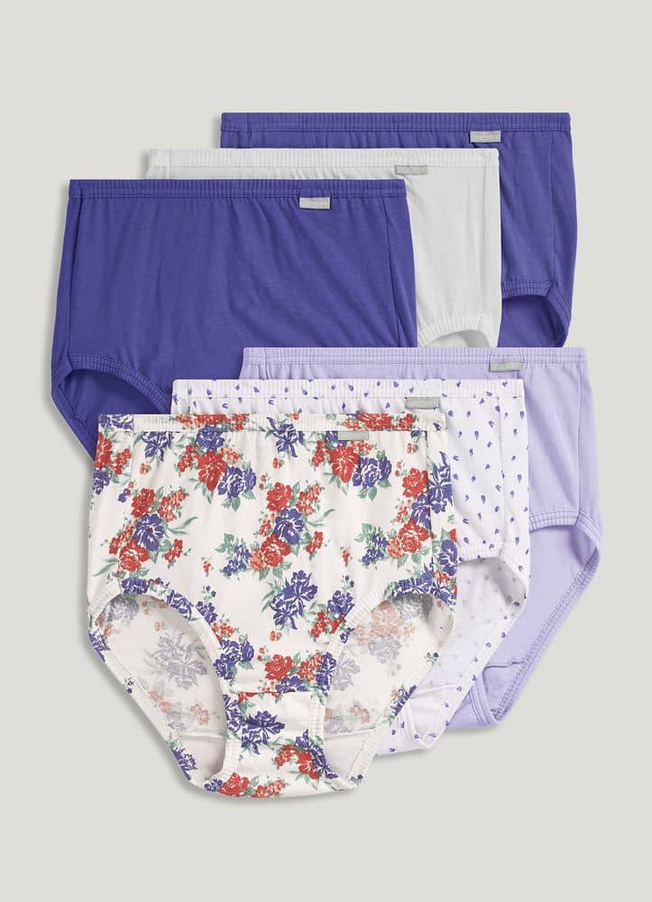 Jockey Plus Size Elance Brief - 6 Pack
