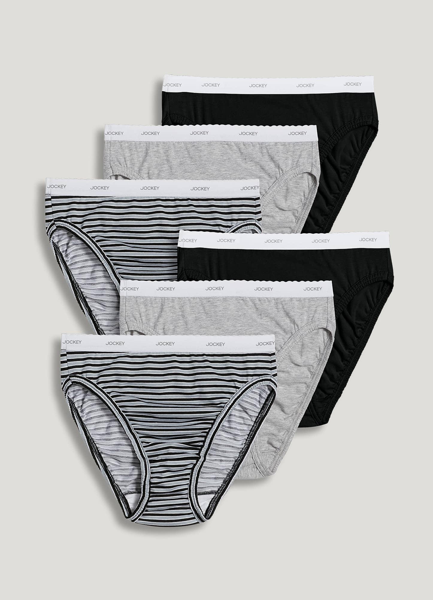Jockey French Cut Panties Underwear Women's Size 5 P 36-38” New Vintage  1998 NOS