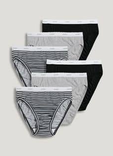 Jockey Retro Stripe Hi-cut Panty Underwear 2254, First At Macy's
