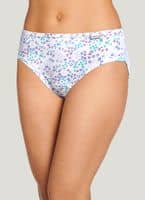 Comodidad Suave Transpirable Bragas Hipster Jockey Elance - Pack De 6 - Algodón 100% - Marfil, Claro, Rosa Sombra - Talla 7 Colores Marfil Claro Rosa Sombra