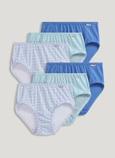 Jockey Women's Cotton Hipsters (Pack of 3) (Bloom363_Color May