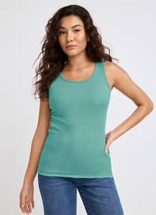Jockey® 100% Cotton Rib Tank