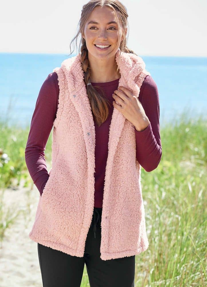 Jockey® Hooded Sherpa Vest | Jockey.com