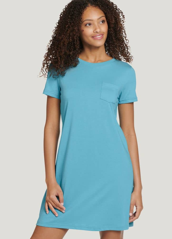 Colors Dress Casual dress 100% cotton dress whit short sleeves Dress size L