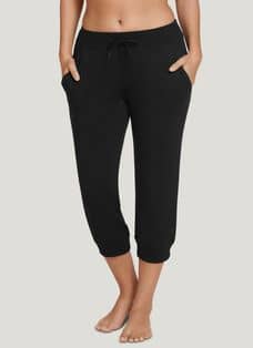 Jockey® French Terry Cropped Jogger