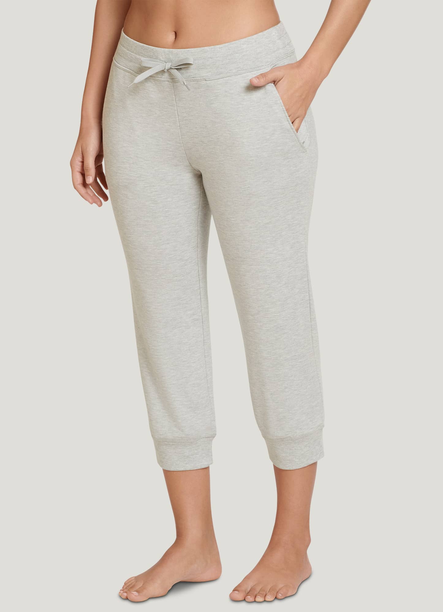 Jockey® French Terry Cropped Jogger