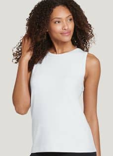JOCKEY Casual Sleeveless Solid Women White Top - Buy White JOCKEY