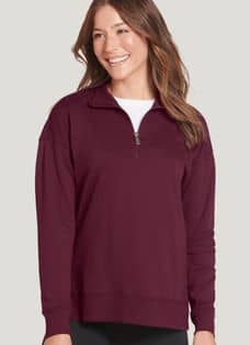 Jockey® French Terry 1/2 Zip Sweatshirt 