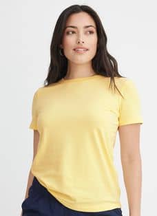 Thread & Supply V-Neck Tee – Living In Yellow