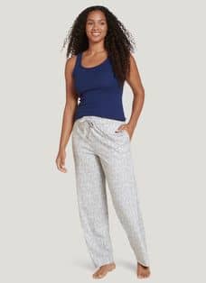 Jockey Women's Slim Fit Cotton Lounge Pants (1301_Ibis Rose