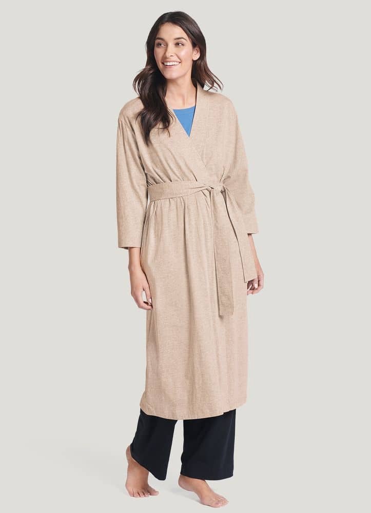 Cotton Beige Robes for Women for sale