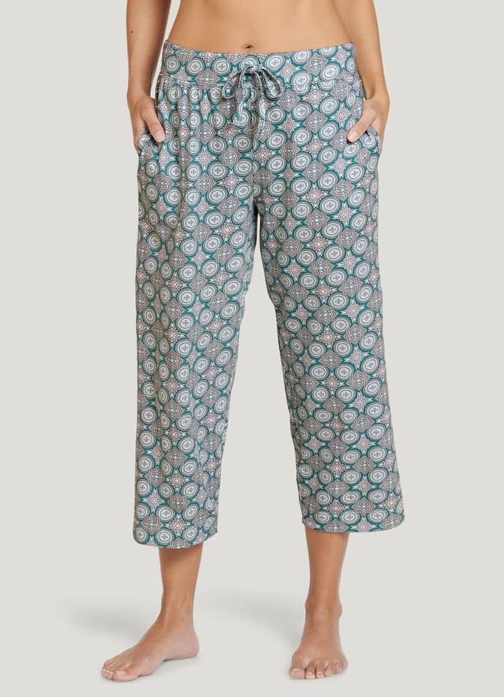Women's Capri Pajama Pants Lace Flare Drawstring Long Wide Leg Lounge Pants  Side Pockets | idusem.idu.edu.tr