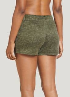 Jockey Luxe Lounge Brushed Ribbed Short