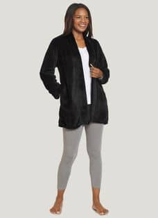 Jockey sherpa cocoon cardigan sale