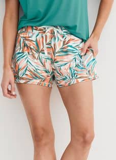 Waffled cotton short, Twik, Shop Women's Shorts & Bermuda Shorts Online