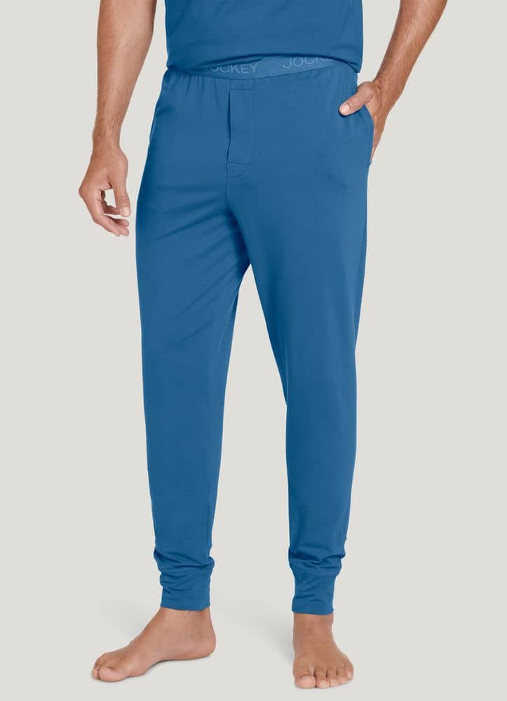 JOCKEY Intimates Light Blue Relaxed Fit Sleep Pants XL 