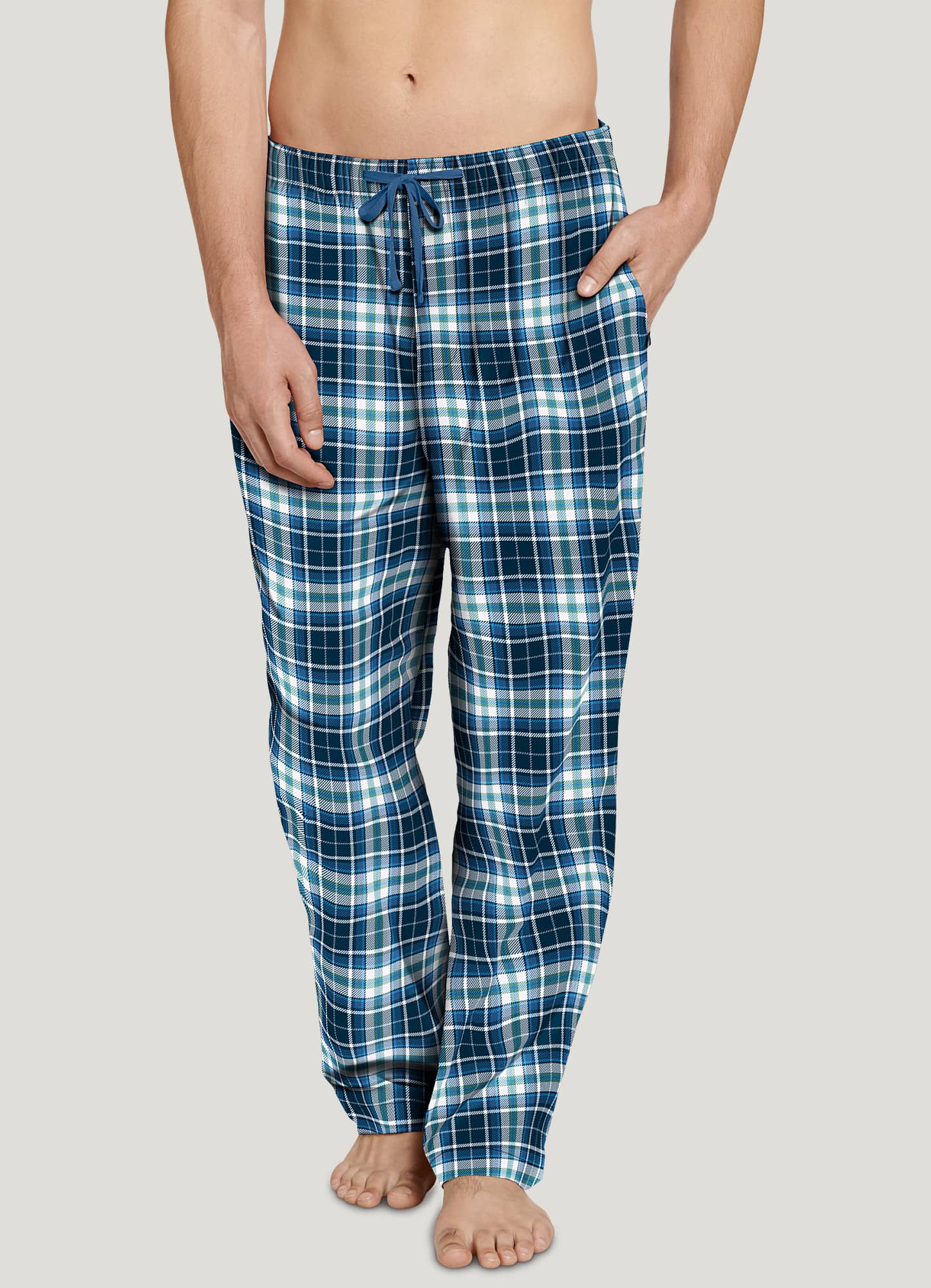 Jockey Generation™ Men's Window Plaid Jogger Pajama Pants - Black