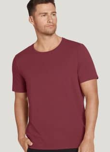 SPANX for Men Cotton Modal Crew T-Shirt - Breathable Fabric with