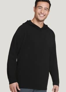 Jockey long outlet sleeve waffle crew