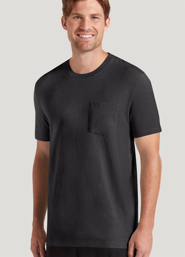 hanes heritage pocket tee