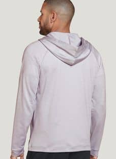 hooded technical jacket